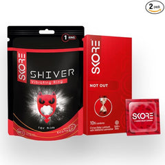 Skore Notout Condom Pack Of 10&skore Ring