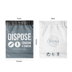 Sirona Tampons And Condoms Disposal Bags - 50 Bags
