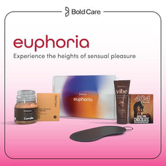 Bold Care Euphoria Couples Kit For Date Nights | Condoms, Lube & Accessories For Memorable Moments