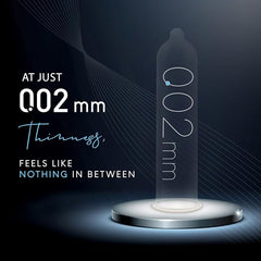 Okamoto 0.02 - Japan's Best | Thinnest Condom In India | Non Latex Pu Condom | Super Thin