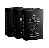 Formen Joymax Ultra Thin Delay Condoms For Men | Super Thin With Lubricant - 10 Count (Pack Of 3)