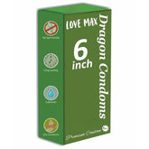 Premium Silicone Dragon Textured 6 Inch Condom | Skin Color | Re Usable & Washable | Pack Of 1