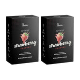 Formen Joymax Strawberry & Lubricated Condoms For Men With Disposable Pouches (Pack Of 2)