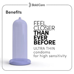Bold Care 404 Variety Pack With 2 X 5 Assorted Condoms In Each Pack - (Pack Of 3)
