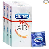 Durex Condoms, Air- 10s (Pack of 3)