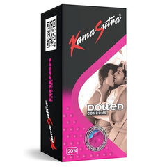 KamaSutra Dotted Condoms for Men - 20 Count
