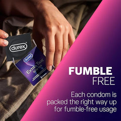 Durex Extra Time Ultra Thin Condom 10 Count (Pack Of 3)