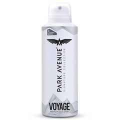 PARK AVENUE VOYAGE DEODORANT BODY SPRAY FOR MEN 150ML 5.0 FL.OZ. SIGNATURE COLLECTION