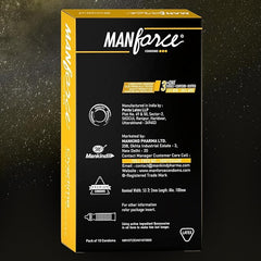 Manforce Overtime - Pack Of 10 Condoms (Pineapple)