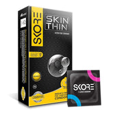 Skore Skinthin Ultra Fine Condoms - 1 Pack (10 Pieces)