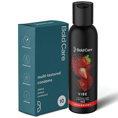 Bold Care Multi-textured Condoms (Mtc + Vibe 2)