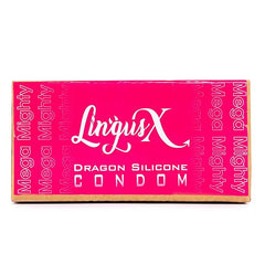 Premium Silicone Dragon 7 Inch Condom For Men, Skin Color