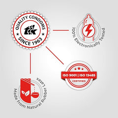 Skore Nothing Thinnest Condoms | Flavored Strawberry With Disposal Pouches | Pack Of 1 | 10's Each