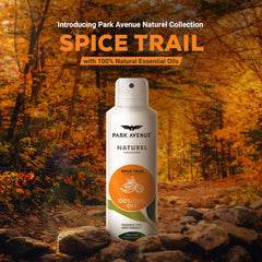 PARK AVENUE SPICE TRAIL DEODORANT FOR MEN 150ML 5.0 FL.OZ. PARABEN FREE | SKIN FRIENDLY