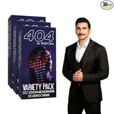 Bold Care 404 Variety Pack With 2 X 5 Assorted Condoms In Each Pack - (Pack Of 3)