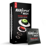 Manforce High Double Apple Flavoured Condoms For Men | 10 Pcs | Ultra Thin| India’s No. 1* Condom