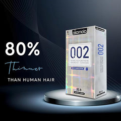 Okamoto 0.02 - Japan's Best | Thinnest Condom In India | Non Latex Pu Condom | Super Thin