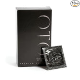Ultra-thin Condoms | Aloe-based | Natural Feel | Safe, Skin-friendly & Long-lasting | 10 Pack