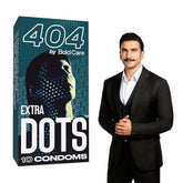 Bold Care 404 Extra Dotted Condom For Men (Pack Of 1 (10 Units)