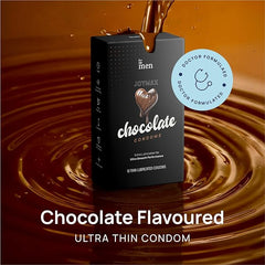 Joymax Chocolate Condoms For Men | Ultra-thin, Smooth & Flavoured Pack Of 3, (10 Sheets Each)