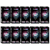 Notty Boy Long Time Extra Pleasure Ribbed Dotted 4 In 1 Condom With Delay Lubricant - Pack Of 100