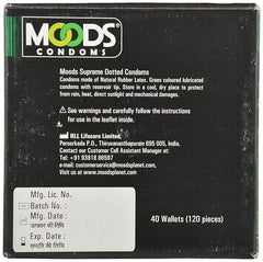 Moods Dotted Condoms (Pack of 120)