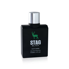 ESTIARA STAG BLACK EAU DE TOILETTE FOR MEN 100ML 3.4 FL.OZ.