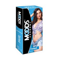Moods Condoms Dotted 10s*2