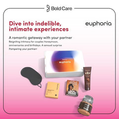 Bold Care Euphoria Couples Kit For Date Nights | Condoms, Lube & Accessories For Memorable Moments