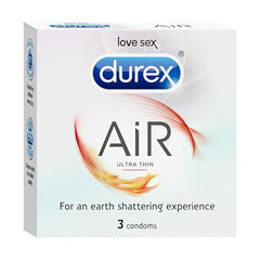 Durex Air Condoms For Men | Ultra Thin Condom,3s
