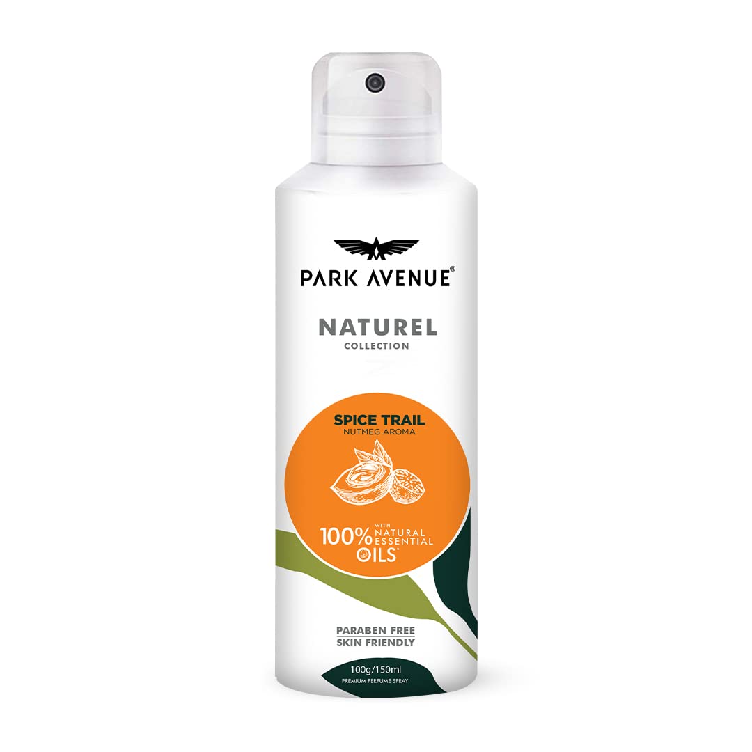 PARK AVENUE SPICE TRAIL DEODORANT FOR MEN 150ML 5.0 FL.OZ. PARABEN FREE | SKIN FRIENDLY