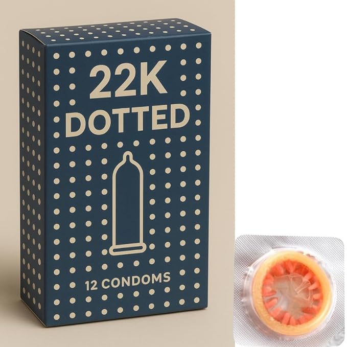 Long Lasting Extra Dotted Condom For Men Latex Condom Standard Size 1 Pcs Set-5007