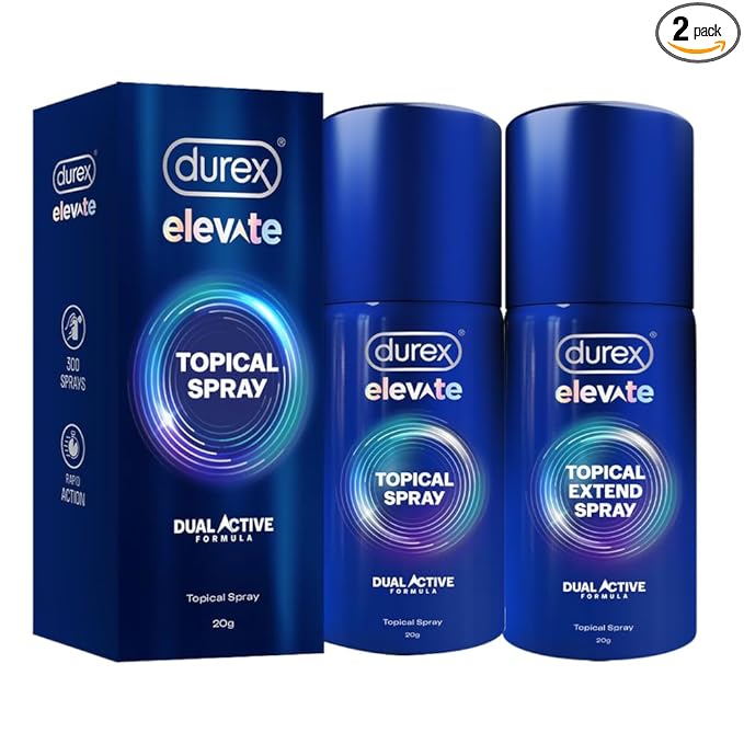 Durex Spray For Men, Double Pack