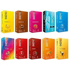 Skore Unique Pack Condoms - 10 Count (Pack Of 10)