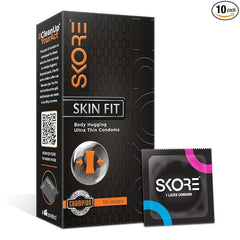 Skore Skin Fit Ultra-Thin Condoms - 1 Pack (10 pieces)