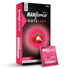 Manforce - Pack Of 10 Condoms (Litchi)
