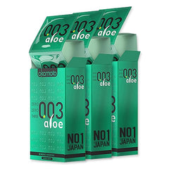 Okamoto 003 Japan’s | Only Natural Water Based Lube Condom In India (Pack Of 3) | 30s Condoms