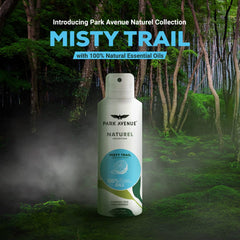 PARK AVENUE MISTY TRAIL DEODORANT FOR MEN 150ML 5.0 FL.OZ. WITH BERGAMOT RUSH | SKIN FRIENDLY
