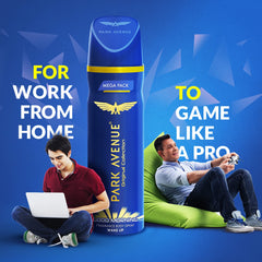 PARK AVENUE MEGA PACK GOOD MORNING DEODORANT BODY SPRAY FOR MEN 220ML 7.4 FL.OZ. EACH PACK OF 2