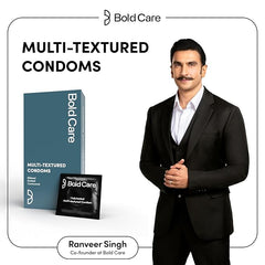 Bold Care Multi-textured Condoms (Pack Of 3)