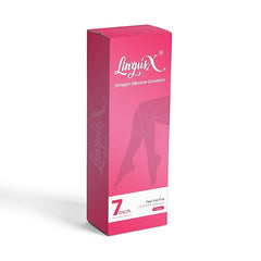 Premium Silicone Dragon 7 Inch Condom For Men, Skin Color