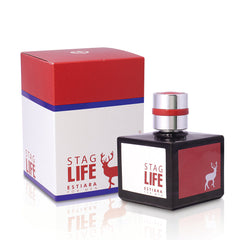 ESTIARA STAG LIFE EAU DE TOILETTE FOR MEN 100ML 3.4 FL.OZ.